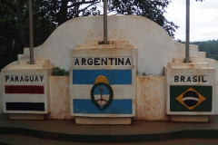 Tres fronteras (Paraguay, Argentine, Brésil)