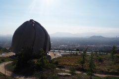 La vue depuis le temple Bahai