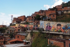 Street art à Medellin, quartier Comuna 13