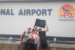 Arrivée à Windhoek